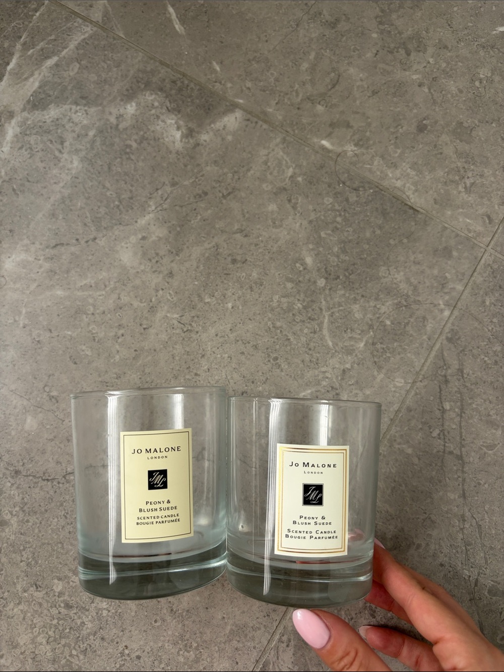 Empty Jo Malone candles